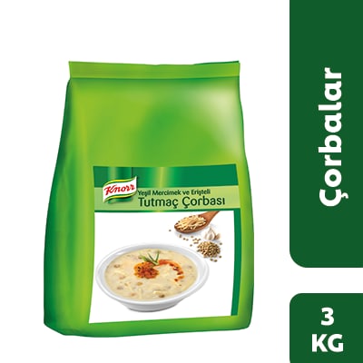 Knorr Yeşil Mercimek ve Erişteli Tutmaç Çorbası 3KG - 